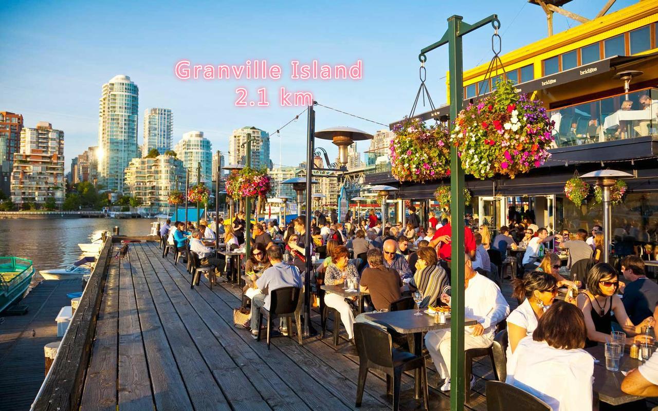 Robson & Granville Luxury Suite Vancouver Exterior foto